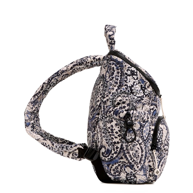 Vera Bradley Women's Featherweight Backpack Bookbag, Stratford Paisley, One Size