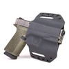 USA Black & White OWB Holster (Left-Hand, for Glock 43X)