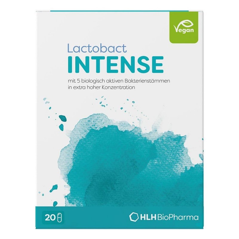 Lactobact Intense Gastric Juice-Resistant Capsules Pack of 20