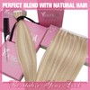 YoungSee Human Hair Tape in Extensions Blonde Highlight Tape Hair