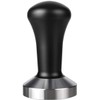 POEFT 58mm Coffee Tamper Stainless Steel Frosted Handle Flat Bottom
