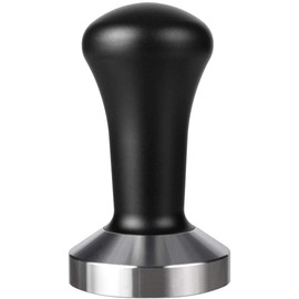 POEFT 58mm Coffee Tamper Stainless Steel Frosted Handle Flat Bottom