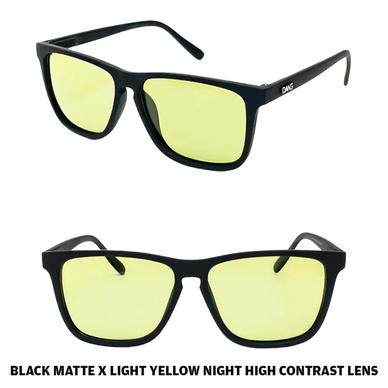 DANG SHADE RECOIL BLACK MATTE X LIGHT YELLOW NIGHT HIGH