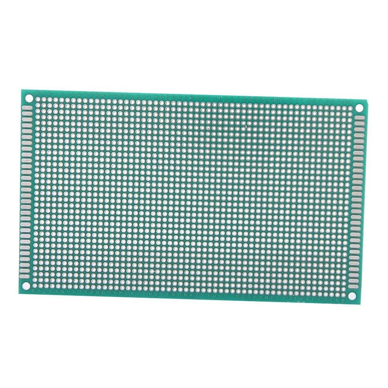 10pcs 9x15cm Breadboard ，Double Side Prototype PCB Tinned Breadboard Circuit