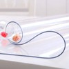 NECAUX Custom Multi-Size 1.5mm Thick Clear PVC Table Cover Protector