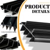 2Pcs 36" Long Door Bottom Replacement, Under Door Seal with