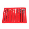 Keychain Necklace Wand Set Alloy 11Pcs Magic Wand Sticks with
