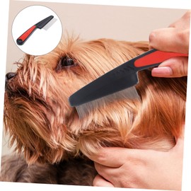 Healeved 5pcs Fine Tooth Dandruff Comb Professional Stainless Steel Hair Pick for Precision Styling for Adults Pets Durable Warp Design for Dandruff Removal Hair Product Distribution