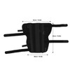 Knee Immobilizer Composite Fabric and Aluminum Alloy Adjustable 3 Panels