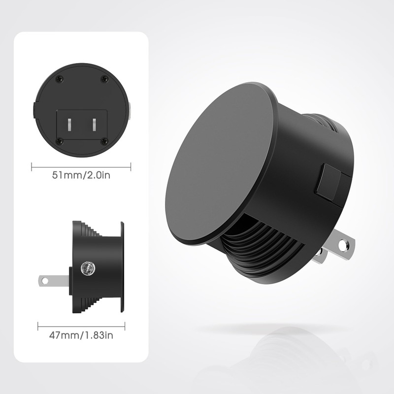 Briignite Night Lights Plug into Wall [2 Pack], Dusk to