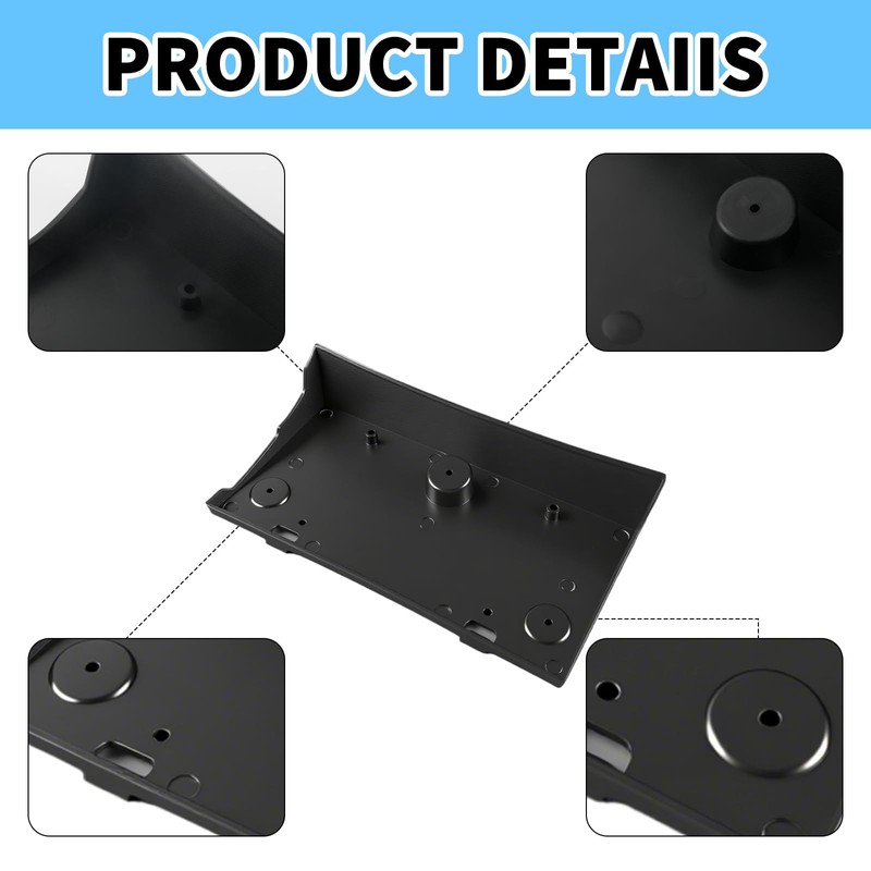 Front Bumper License Plate Bracket Compatible with Ford Expedition 2018