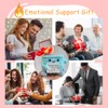 Emotional Support Crochet Dumpster Fire with Positive Card Cute Room