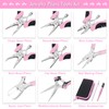 Toolour 10-Piece Jewellery Making Set, Pink, Jewellery Accessories Tool for