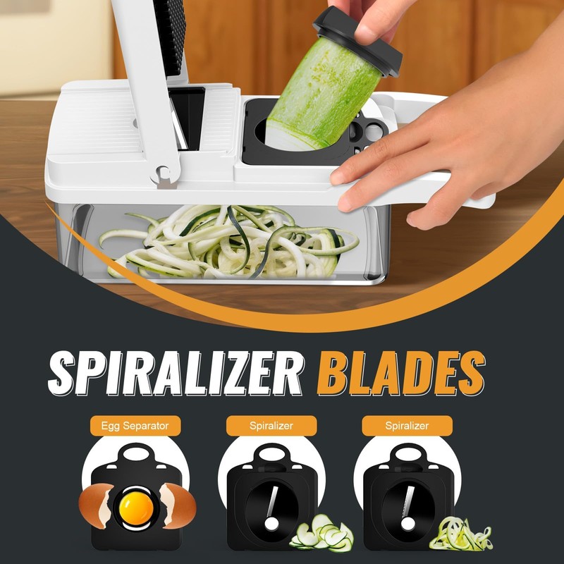 Neat-O Vegetable Chopper, Safe to Use 16 in 1 Handheld