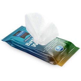 Inspire Thick Rinse Free Body Wash Wipes | Bathing Wipes, Shower Wipes - Rinse Free Wet Wipes | Thick Strong Extra Large With Aloe, Wipes For Adults, Body Wipes For Adults Bathing | Cleansing Adult Wipes (Thick Rinse Free Body Wash Wipes) (Thick 6 Packs of 8)