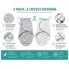 Soft Cotton Baby Swaddles for Newborns 0-3 Months, Adjustable Grey