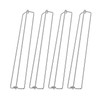 Lyfengdeam Chicken Wing BBQ Fork, Metal Grilling Rails, Wing Rails