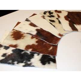Cowhide Pieces | 11"x9" inch Precuts Sheets for Crafts (1)
