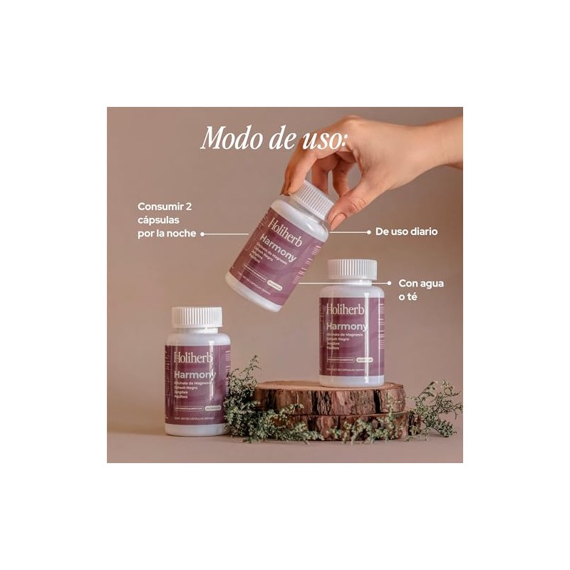 Harmony Holiherb | Suplemento a Base de Cohosh Negro, Jengibre