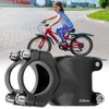 Dilwe Bicycle Short Shank, 25.4 x 35 mm Bicycle Handlebar