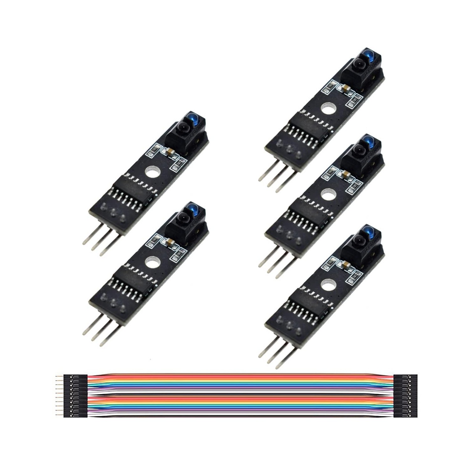 Youmile 5pcs IR Infrared Sensor Module TCRT5000 Line Track Follower ...