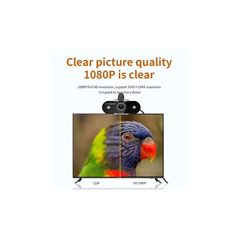 Web Camera USB HD Webcam Cover 1080P 2K Web Camera