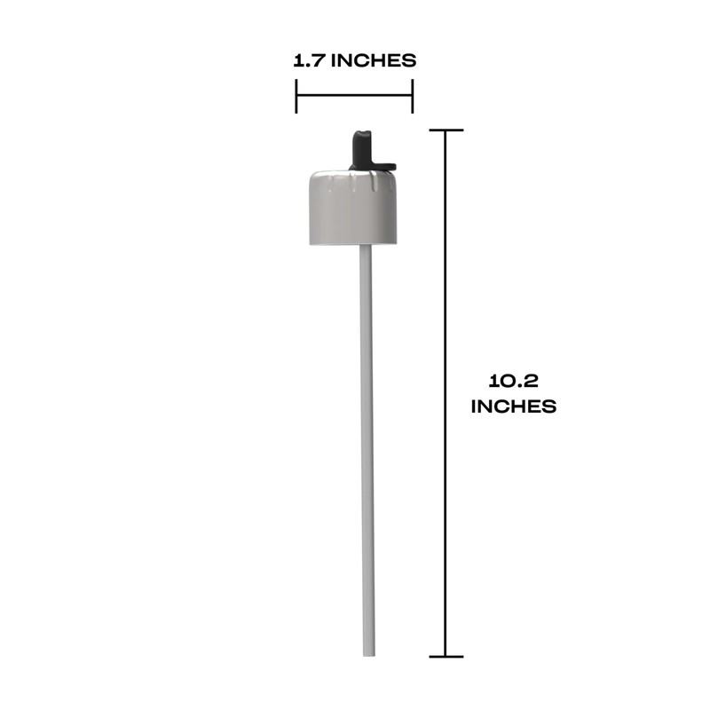S'well Flip Straw Cap, Fits 17oz Original Bottle, 18/8 Stainless