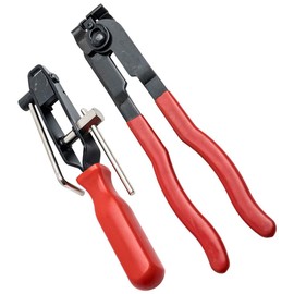 maXpeedingrods CV Joint Boot Clamp Pliers Set, Ear Type Automotive Hose Axle Plier, Hose Band Cut-off Pliers Car Banding Tool Kit, 2pcs