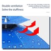 Outdoor Head Umbrella Hat Double Layer Foldable Head Umbrella Waterproof