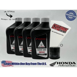 Honda Cyclemax Standard GN4 10W-30 Oil Change Kit fits 2024-2025 Honda CB650R