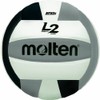 Molten Premium Competition L2 Volleyball, NFHS Approved, Black/Silver/White