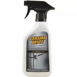 CERAMA BRYTE 47616 Stainless Steel Cleaning Polish 12 PACK(FULL CASE)