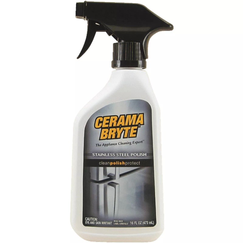 CERAMA BRYTE 47616 Stainless Steel Cleaning Polish 12 PACK(FULL CASE)