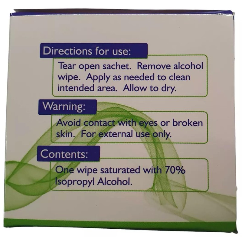 Fastaid 70% IPA Alcohol Wipes for Electronics, Swabs, Tattoo, Pre-injection