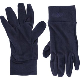 CMP, Guanti in pile da donna, Black Blue, M