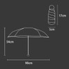 Folding Umbrella, Windproof, UV SC, Green #2