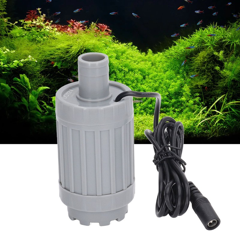 DC Submersible Pump 5m Head Brushless Motor Quiet Operation Fountain