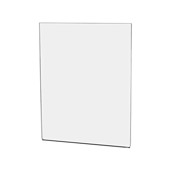 Marketing Holders Sign Holder 8Â½"W x 11"H Wall Mount Clear