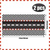 2 PCS Racing Car Plastic Tablecloths Car Theme Disposable Party