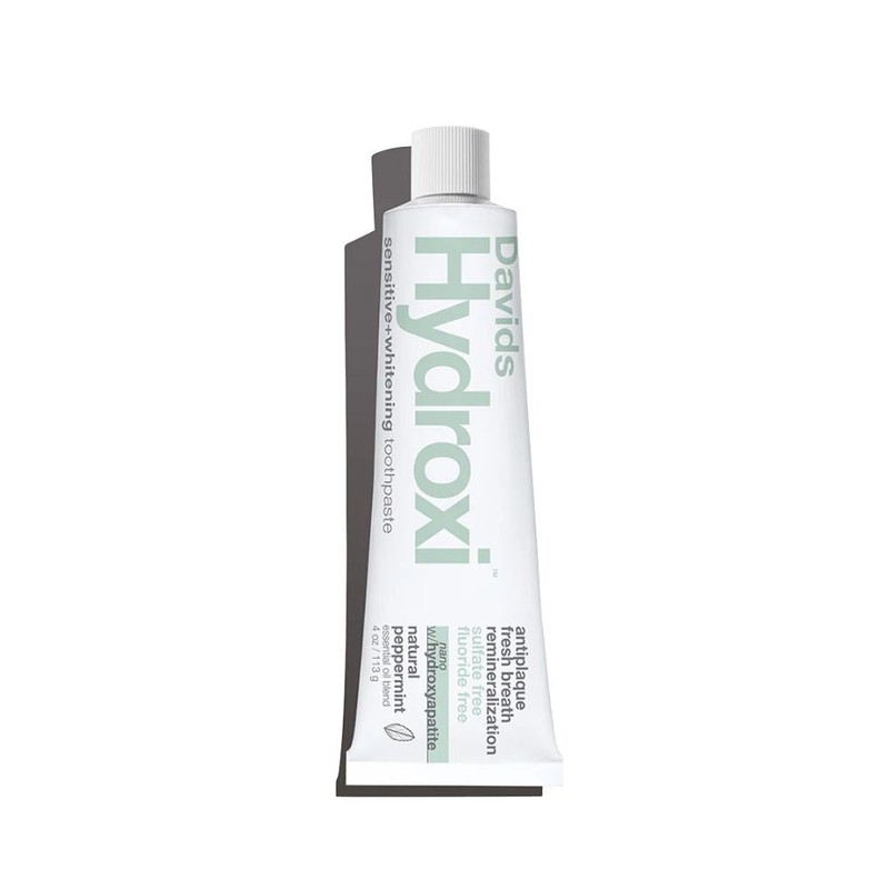 Davids Hydroxi Toothpaste - Sensitive + Whitening Peppermint, 113g