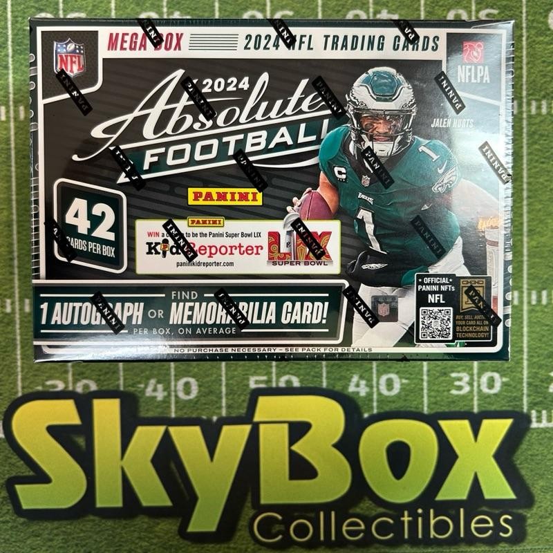 2024 Absolute Mega Hobby Box or Packs Teal Parallel -
