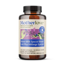 Motherlove Motherlove More Milk Special Blend Vegan Capsules (120 caps) Herbal Lactation Supplement w/ Goat's Rue to Build Mammary Tissue & Enhance Breast Milk Supply for Nursing & Pumping MomsOrganic Herbs, Non-GMO