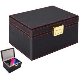 Raatel Relay Attack Prevention Case, Prevention, Countermeasure, Case, Lexus, Radio Wave Blocking, Smart Key, Box, Radio Wave Blocking Box (Black)