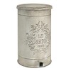Zokyntrix Retro Outdoor Trash Can with Lid 17L/4.5 Gallon Waste