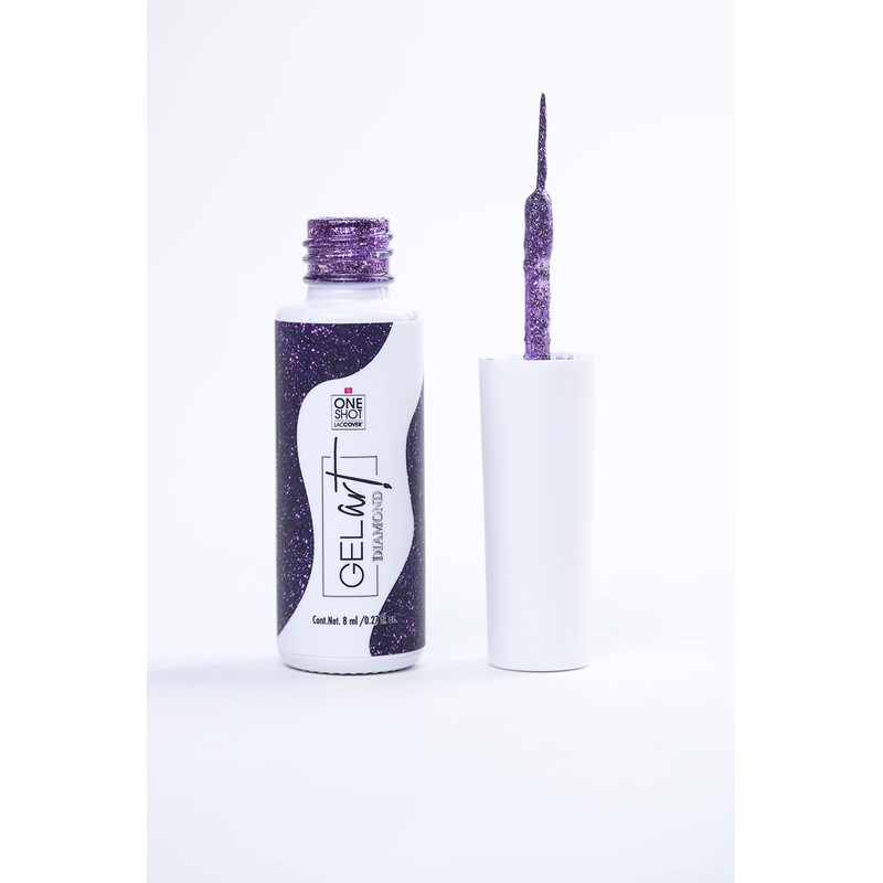 ONE SHOT LACCOVER - GEL ART DIAMOND COLLECTION, Gel Painting