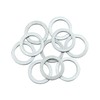 A ABSOPRO Copper Crush Washers Flat Sealing Gaskets Rings 16mm