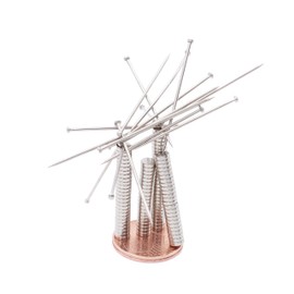 Brudazon 100 Mini Disc Magnets 4 x 1 mm N52 Strongest Level Neodymium Magnets Ultra Strong Power Magnet for Model Making, Photo, Pin Board, Fridge, Crafts, Magnetic Disc Extra Strong