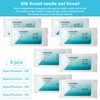 GAOUTO 32 Pieces Suture Material with Exercise Needles, Refill Pack