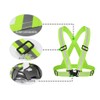 Kellegour 5 Pack Reflective Vest Running Gear,Reflective Running Vest Gear,Straps