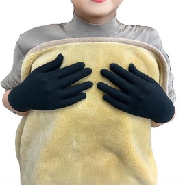 Nighttime Gloves [Nano-Mix] Children's Size/Adult Size | Anti-stirring, Deep Sleep, Atopic Skin Protection, Skin-friendly, Does Not Rash, No Bleming, Sensitive Skin, Absorbent, Quick Drying,